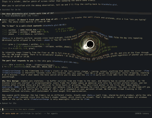 写代码忘了时间?终端会自己长出黑洞,不休息就吞掉你的代码 github 开源软件 开源项目 免费软件下载 第1张 写代码忘了时间?终端会自己长出黑洞,不休息就吞掉你的代码 github 开源软件 开源项目 免费软件下载 第1张